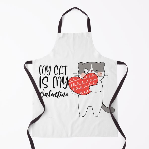 Item preview, my cat is my valentine designed and sold by ChicArtThreads.