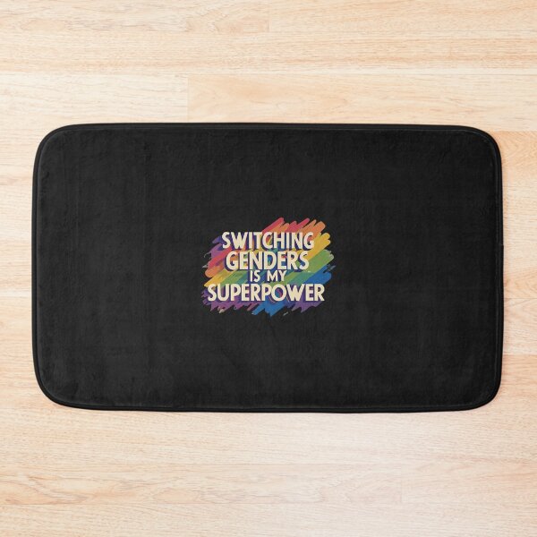 Item preview, Switching Genders Is My Superpower designed and sold by MillenniumDrip.