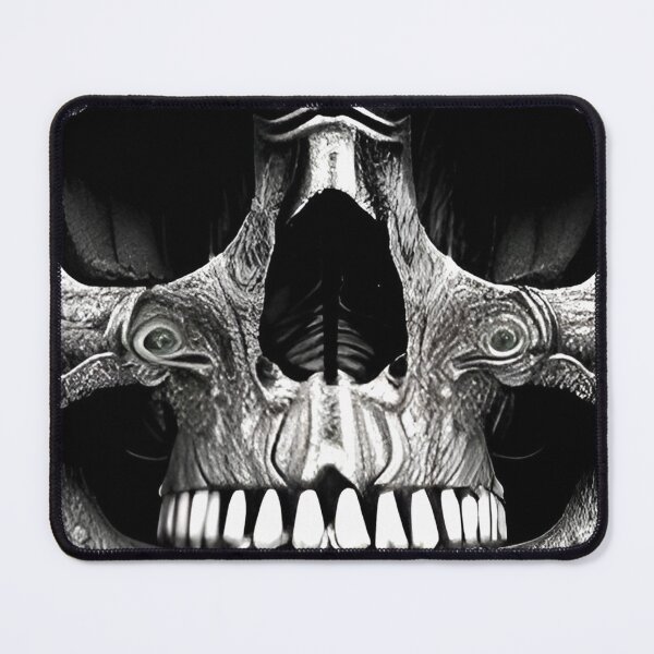 Item preview, Ornamental skull designed and sold by MatrixTattoo.