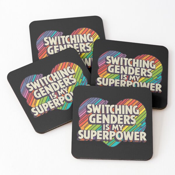 Item preview, Switching Genders Is My Superpower designed and sold by MillenniumDrip.