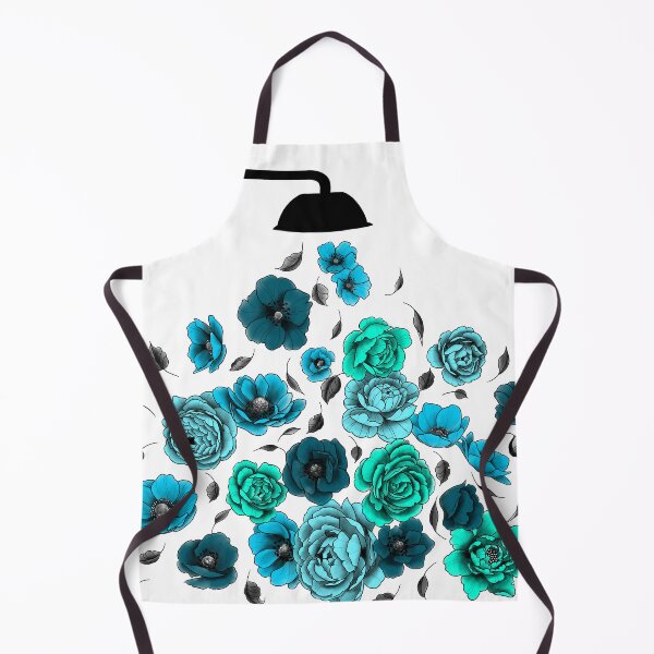 Item preview, April Showers Bring Teal Flowers designed and sold by Emily Page Art.