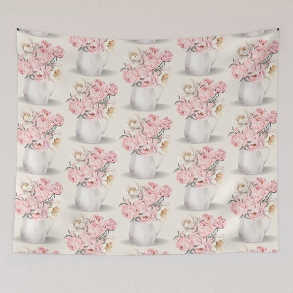 Item preview, Peonies in vase designed and sold by Dominika Farkašová.