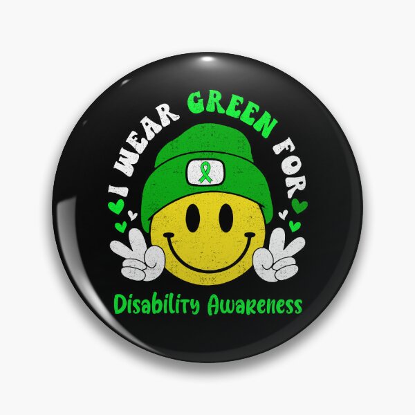 Item preview, I Wear Green For Disability Awareness, Disability Awareness Month designed and sold by KatMercerr.