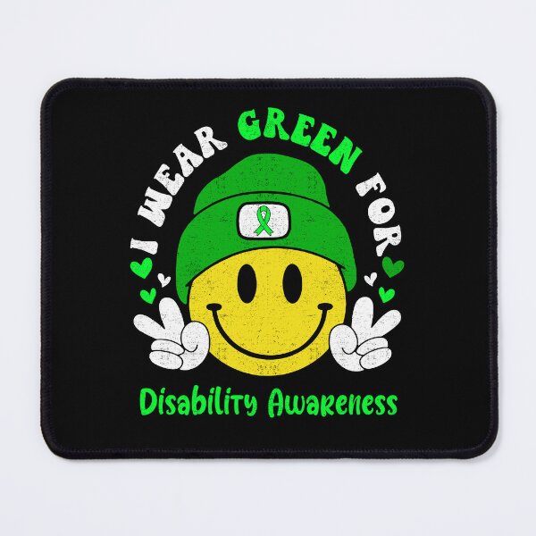 Item preview, I Wear Green For Disability Awareness, Disability Awareness Month designed and sold by KatMercerr.