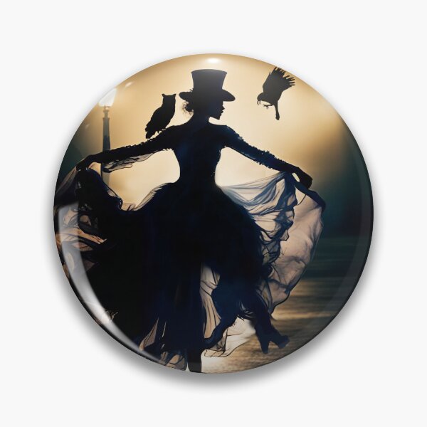 Item preview, Steampunk Dancer with Owl and Raven designed and sold by Stephanie Laird.