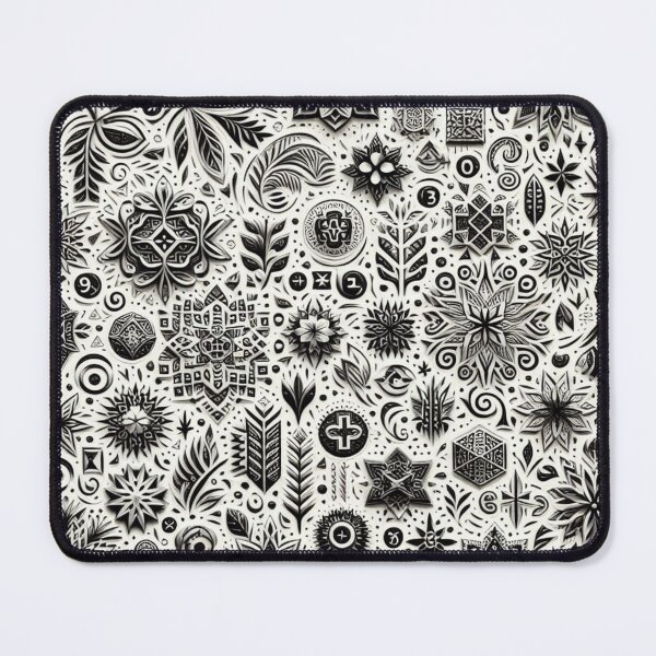 Item preview, Textured Numerical Symphony Fabric designed and sold by Rui Fernandes.