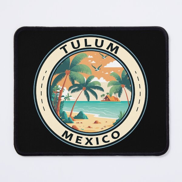 Item preview, Tulum Mexico Hut Badge designed and sold by KrisSidDesigns.