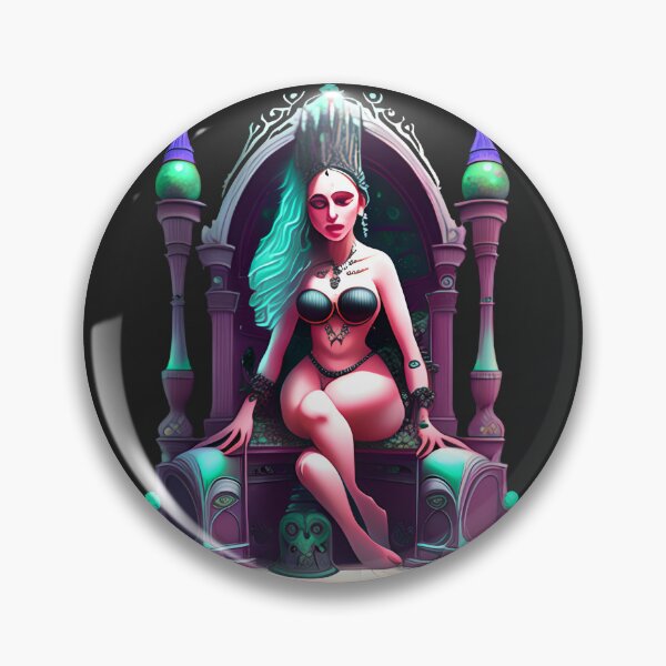 Item preview, Witch Queen in her Throne designed and sold by Chubuter.