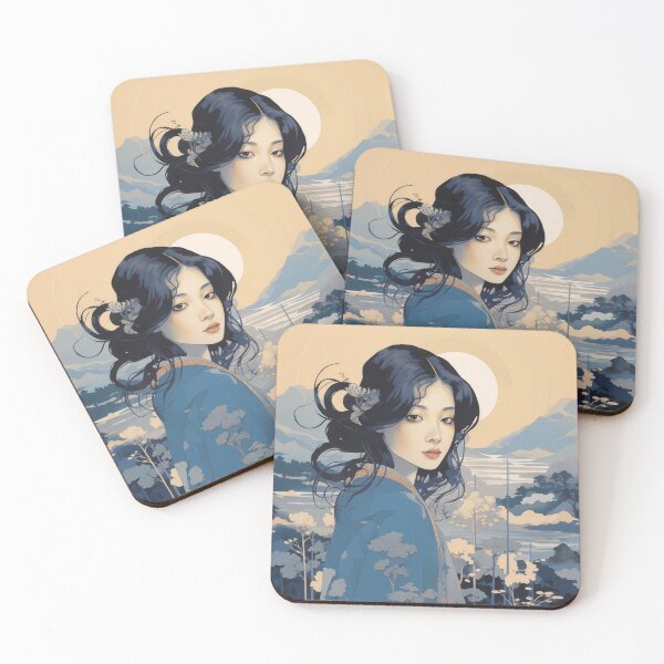 Item preview, Kyoto Portrait by Moonlight designed and sold by Nicholson Street Creative.