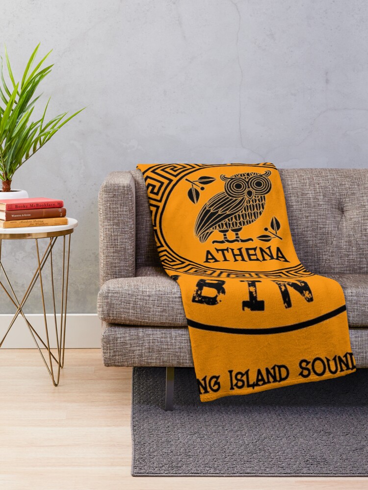 Alternate view of Cabin Six - Athena - Percy Jackson - Camp Half-Blood - Throw Blanket