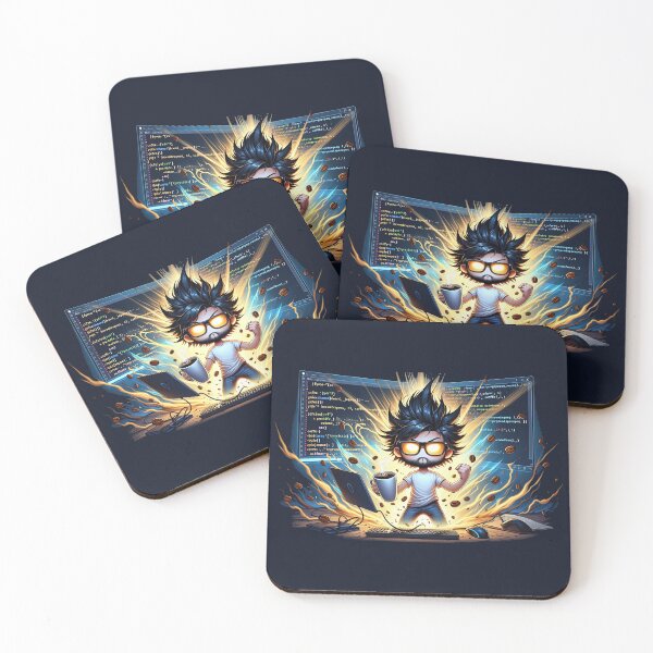 Item preview, Midnight Brew: A Programmer's Code Rush designed and sold by TuringTacoTales.
