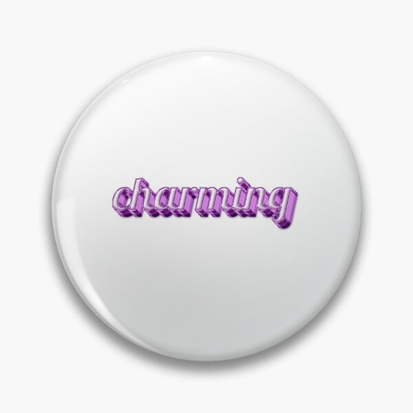 Item preview,   ' charming ' Pink Text Effect: Expressive Terms of Affection | Nickname designed and sold by Digital Mindscape.