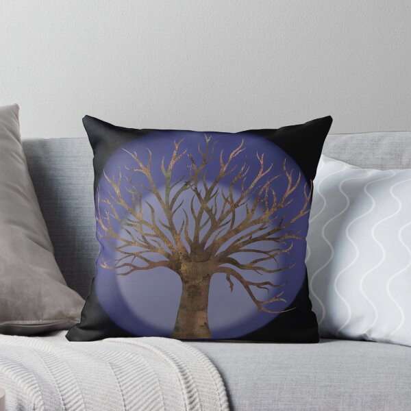 Item preview, Barren Winter Tree in Moonglow designed and sold by KathyLav.