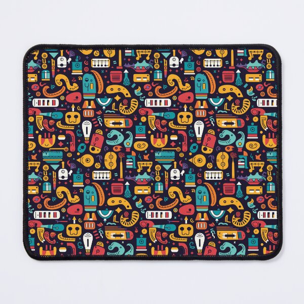 Item preview, Whimsical World: Vibrant Iconography Design designed and sold by pooshda.