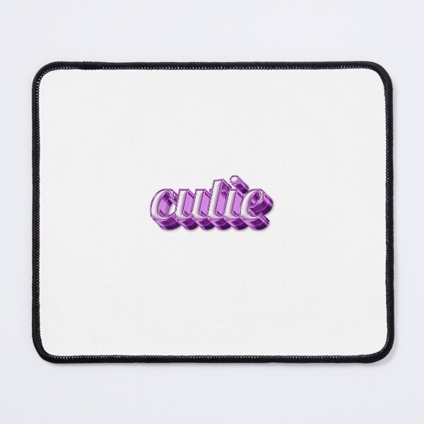 Item preview, ' cutie ' Pink Text Effect: Expressive Terms of Affection | Nickname designed and sold by Digital Mindscape.