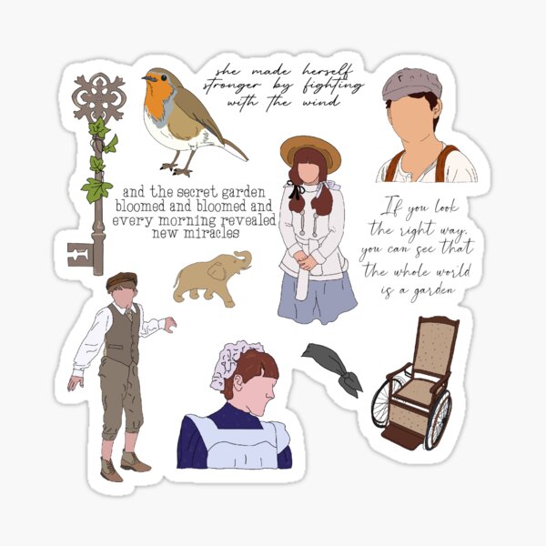 Secret Garden Sticker