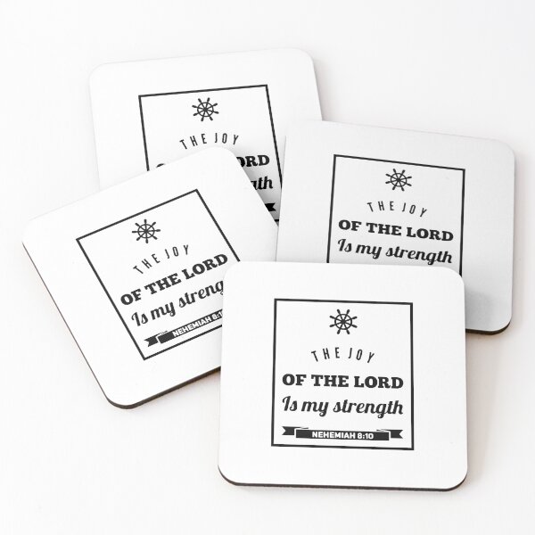 Item preview, Bible verse; The Joy of the Lord is my strength Nehemiah 8:10 designed and sold by denissmartin2020 ..