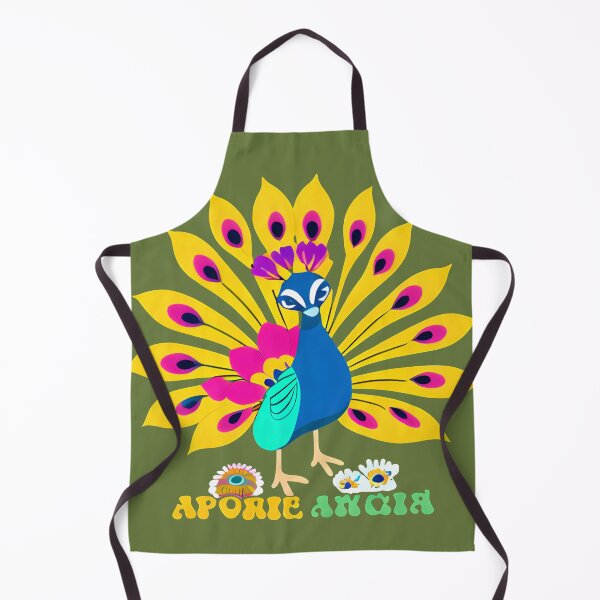 Item preview, Psychedelic Retro Peacock Gibberish designed and sold by Chubuter.