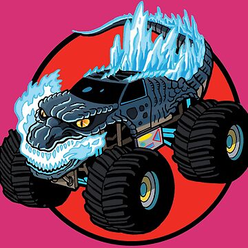 Artwork thumbnail, Kaiju Truck Gee14 by FBWashington