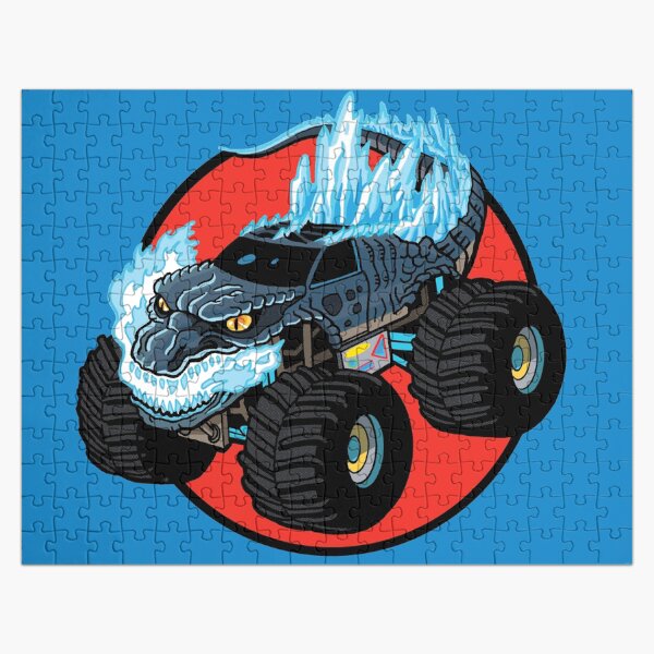 Kaiju Truck Gee14 Jigsaw Puzzle