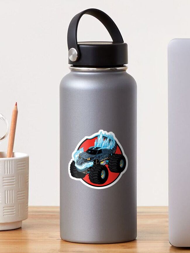 Thumbnail 1 of 3, Sticker, Kaiju Truck Gee14 designed and sold by FBWashington.