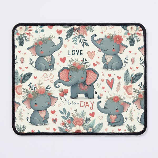Item preview, Elephant love valentine 04 designed and sold by Phumtanis66.