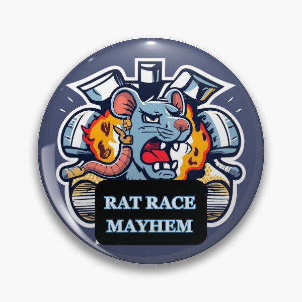 Item preview, RAT RACE MAYHEM LOGO 1 designed and sold by degworld.