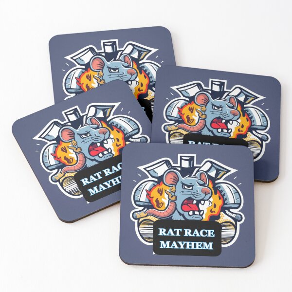 Item preview, RAT RACE MAYHEM LOGO 1 designed and sold by degworld.