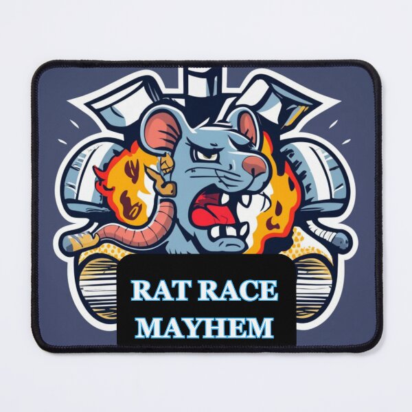 Item preview, RAT RACE MAYHEM LOGO 1 designed and sold by degworld.