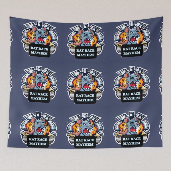 Item preview, RAT RACE MAYHEM LOGO 1 designed and sold by degworld.