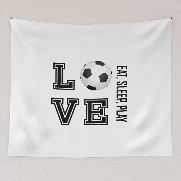 Item preview, Eat, Sleep , Play and Love Soccer designed and sold by DonnaSiggy.