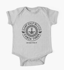 Percy Jackson - Camp Half-Blood - Cabin Three - Poseidon Short Sleeve Baby One-Piece
