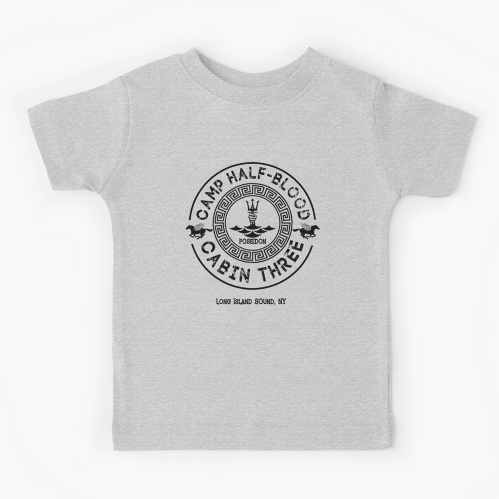  TOOLOUD Cabin 3 Poseidon Camp Half Blood Childrens T