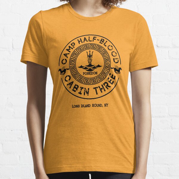 Percy Jackson - Camp Half-Blood - Cabin Three - Poseidon Essential T-Shirt