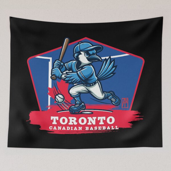 Item preview, USA - Canadian BASEBALL - Toronto - Baseball mascot - Toronto baseball designed and sold by ArtProjectShop.