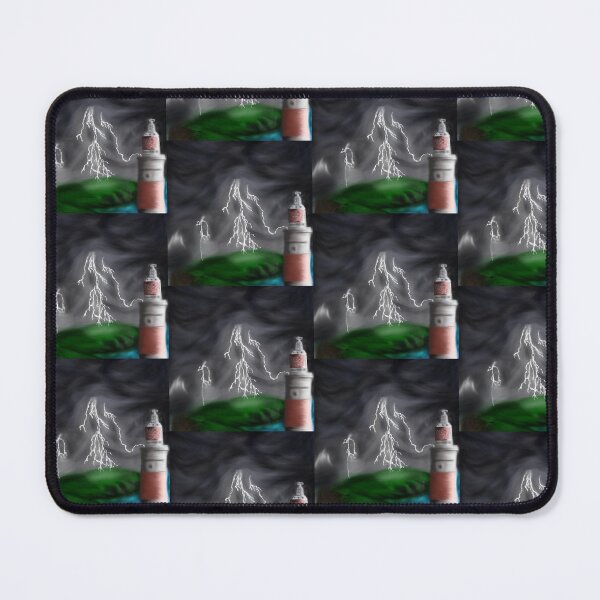 Item preview, El faro de Paula C. Jensen, pintura digital ArtFlow, 2022 designed and sold by PollywogDesigns.