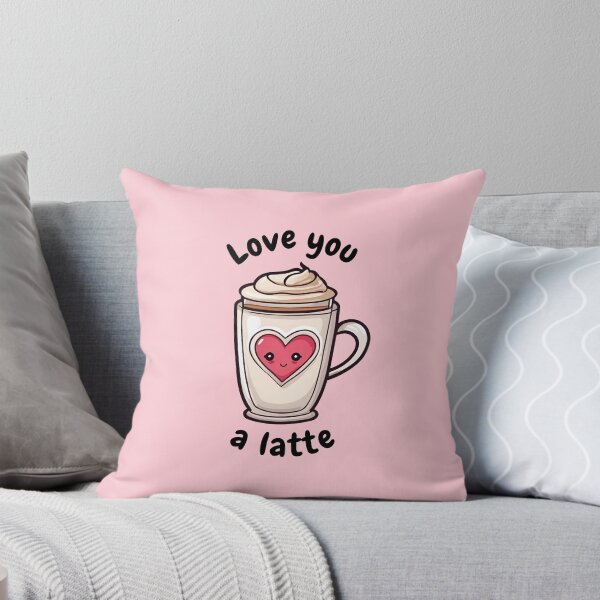 Item preview, Love You A Latte Valentine's Day designed and sold by PixelsNonstop.