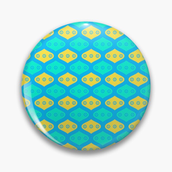 Item preview, Blue Yellow & Teal Circle Chinese Lantern Endless Design designed and sold by Alchemy-A-La-G.