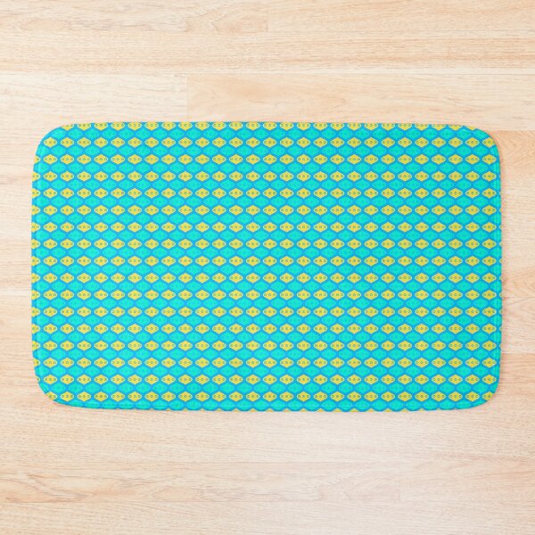 Item preview, Blue Yellow & Teal Circle Chinese Lantern Endless Design designed and sold by Alchemy-A-La-G.