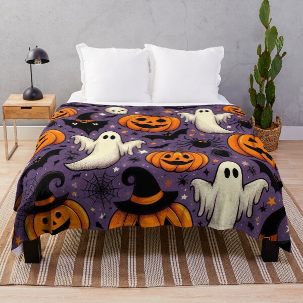 Item preview, Halloween Haunts Fabric Collection designed and sold by Rui Fernandes.