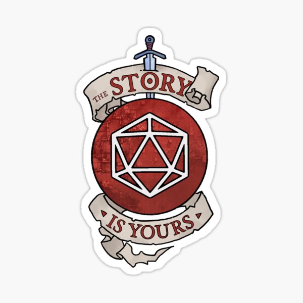 Item preview, The Story is Yours | DnD Adventures designed and sold by keyvei.