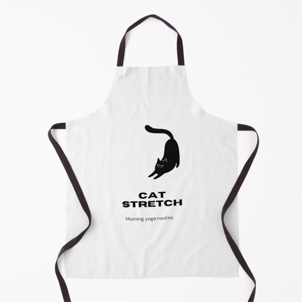 Item preview, Cat stretch - Morning yoga routine | Yoga Cat Design designed and sold by RM-Journey.