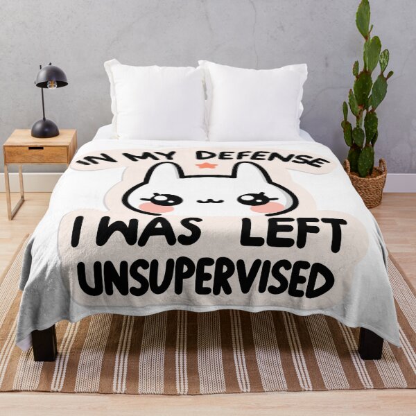 Item preview, In My Defense I Was Left Unsupervised designed and sold by BluRockDesigns.
