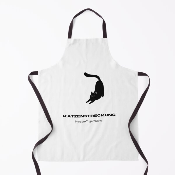 Item preview, Katzenstreckung - Morgen-Yogaroutine | Yoga Cat Design designed and sold by RM-Journey.