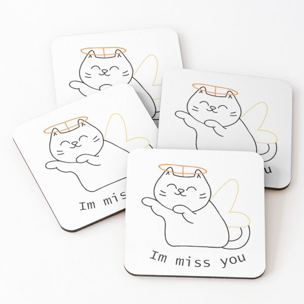 Item preview, Im miss you cat designed and sold by Bumblers.