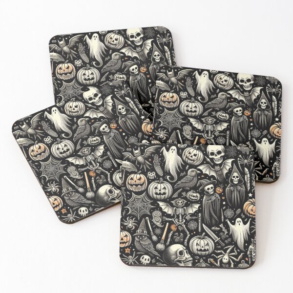 Item preview, Halloween Haunts Fabric Collection designed and sold by Rui Fernandes.