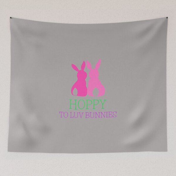 Item preview, Hoppy To Luv Bunnies, Rabbits, Easter designed and sold by BrindleandBale.