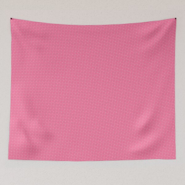 Item preview, Pink & White Leaf Petal Cross Leaves Endless Design designed and sold by Alchemy-A-La-G.