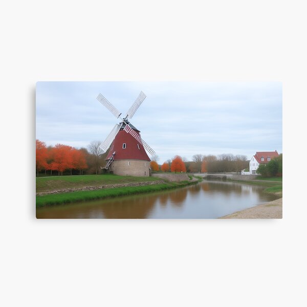 Aperçu de l'œuvre Le moulin à vent créée et vendue par ManInSuit.
