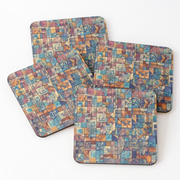 Item preview, Colorful stained glass mosaic designed and sold by fmbenevides.